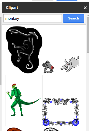 ⓔ Easily add clipart to your Google docs with Openclipart