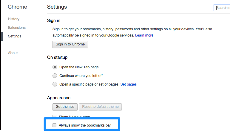 ChromeSettings