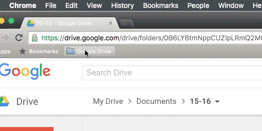 how to create a bookmark or brochure on google drive