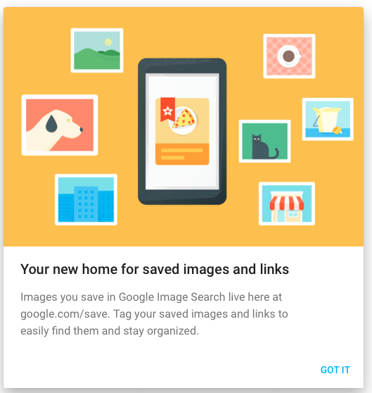 Sharing: Google Saves (new feature for Google Images, via @cogdogblog)