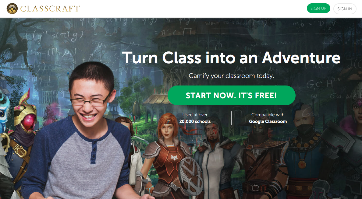 ⓔ Gamification with Classcraft