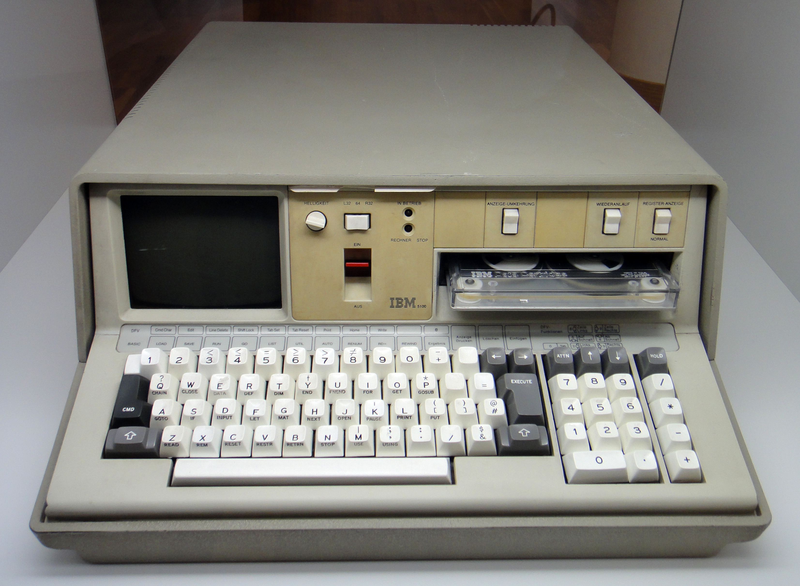 ⓔ The IBM 5100 – first portable computer