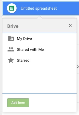 Add here doesn't make a copy, but puts the file in both places in Google Drive.