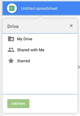 ⓔ Putting a file in two places at once in Google Drive with Add Here