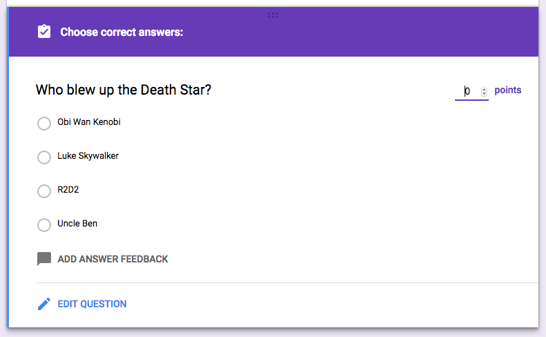 Google announces auto grading of quizzes in Google Forms