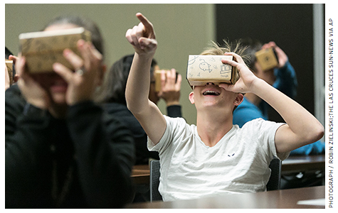 Virtual Reality Disruption: Will 3-D technology break through to the educational mainstream? : Education Next
