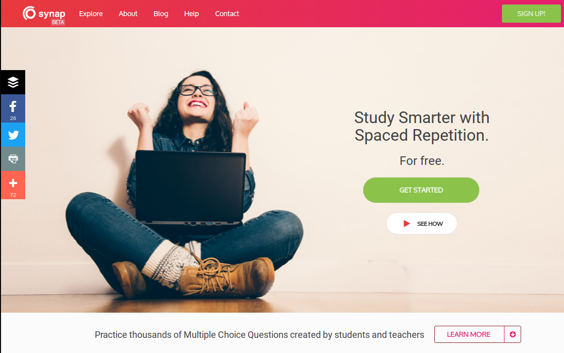 Synap: Create & practice Multiple Choice Questions (MCQs) online
