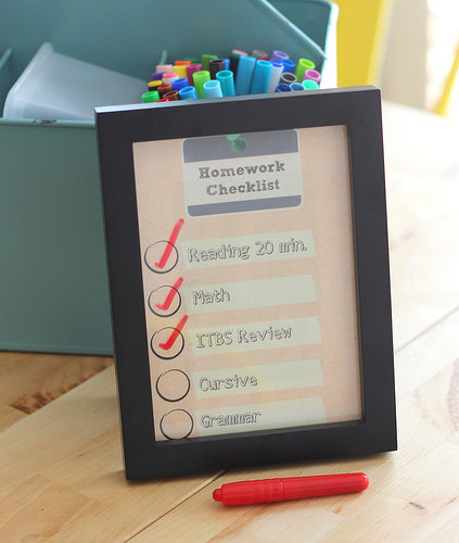 #b2s 8. Create a daily check off list, steps that need to be done every day