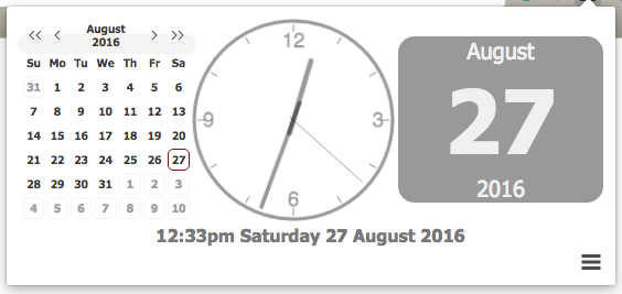 Put a calendar in your Chrome toolbar