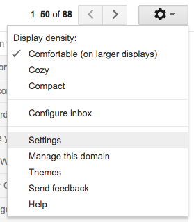 GmailSettings