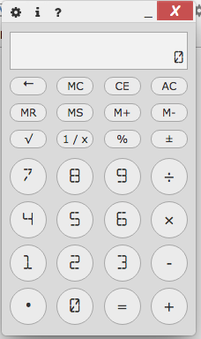 Chrome and Chromebook Calculator app