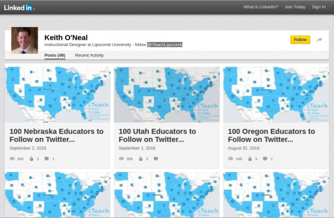 Keith O'Neal | Instructional Designer at Lipscomb University - follow @iTeachLipscomb | LinkedIn - Google Chrome_047