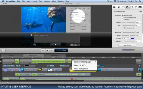 screenflow is awesome for screencasting on the Mac