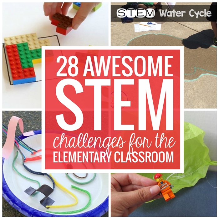 Elementary classroom STEM challenges