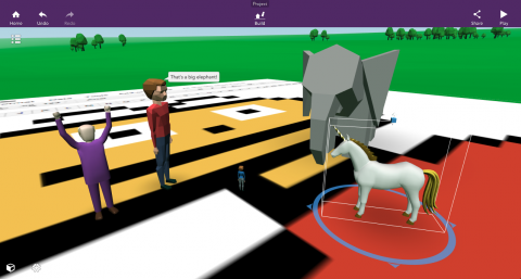 Look, CoSpaces has a unicorn!