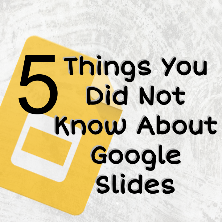 5 tips for Google Slides from @alicekeeler