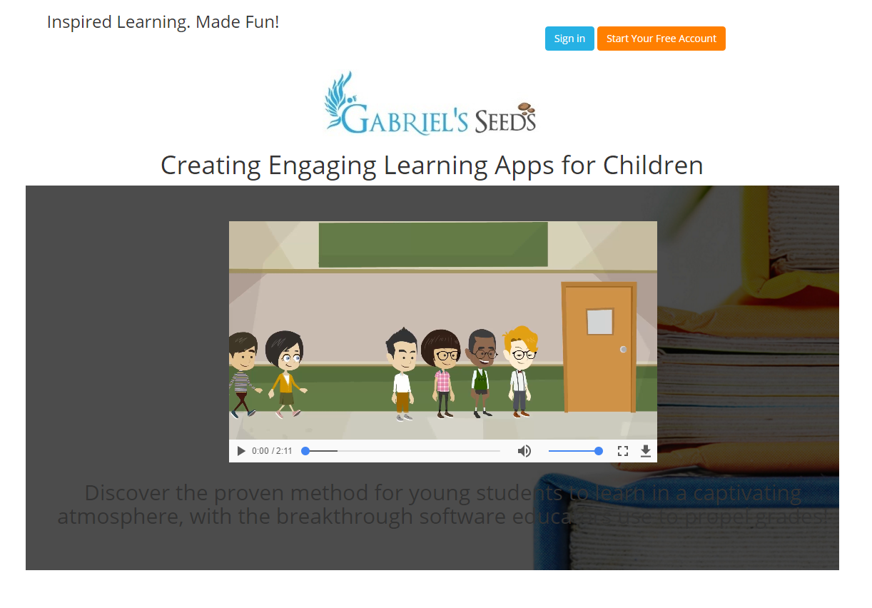 Create and find learning apps with Gabriel’s Seeds
