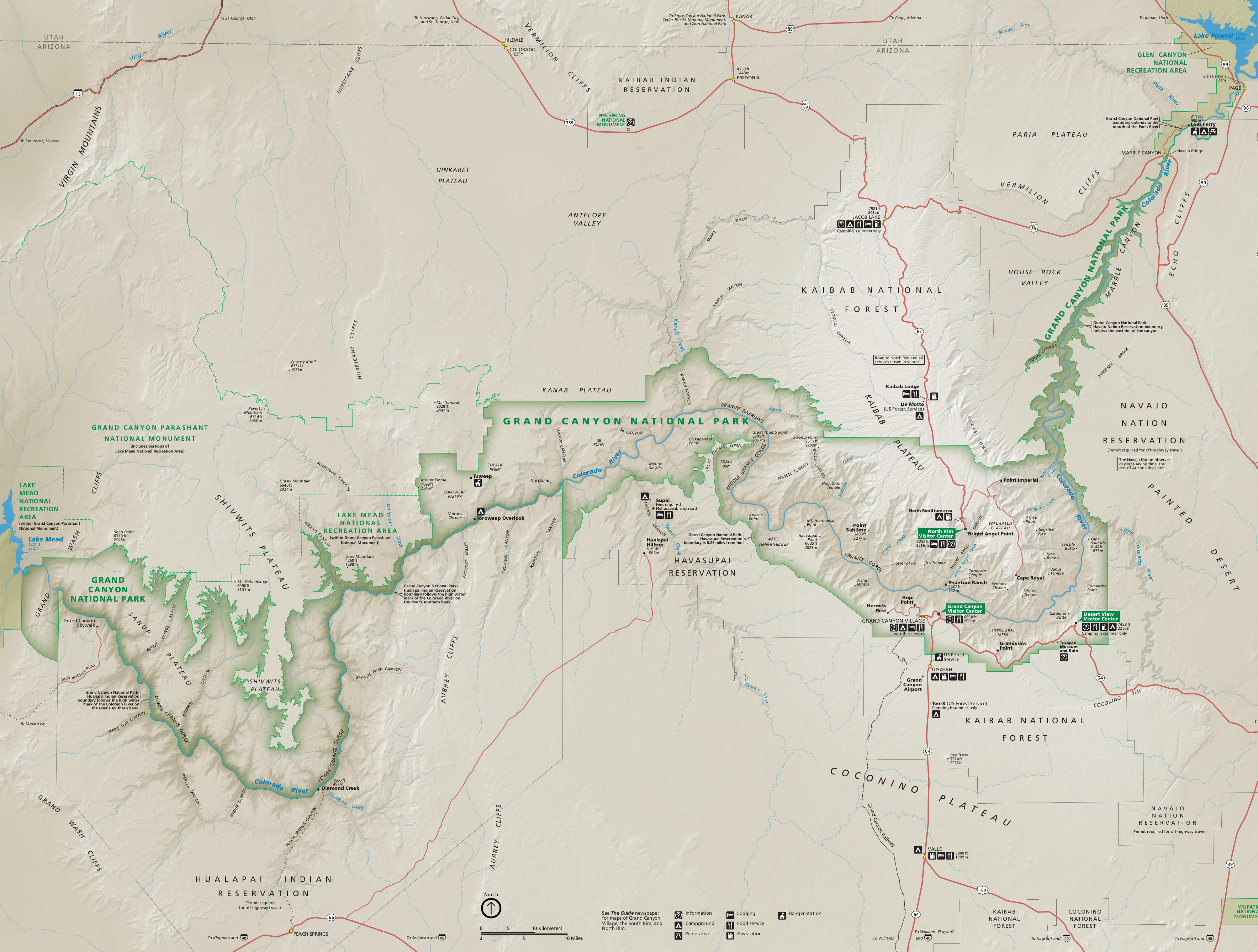 1,600 high resolution National Park maps available for free download