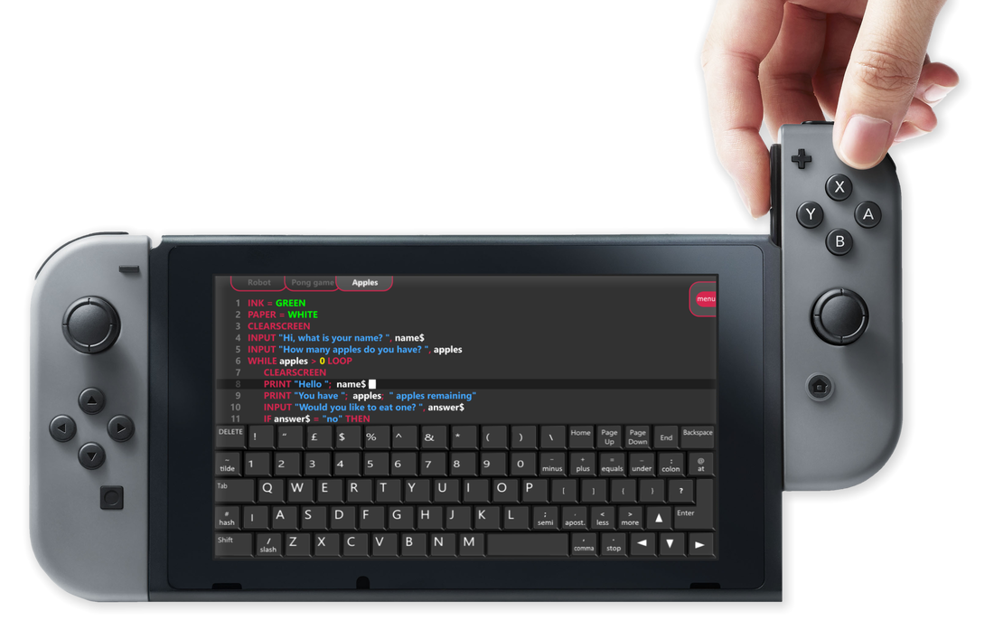 Create your own Nintendo Switch games with Fuze Code Studio