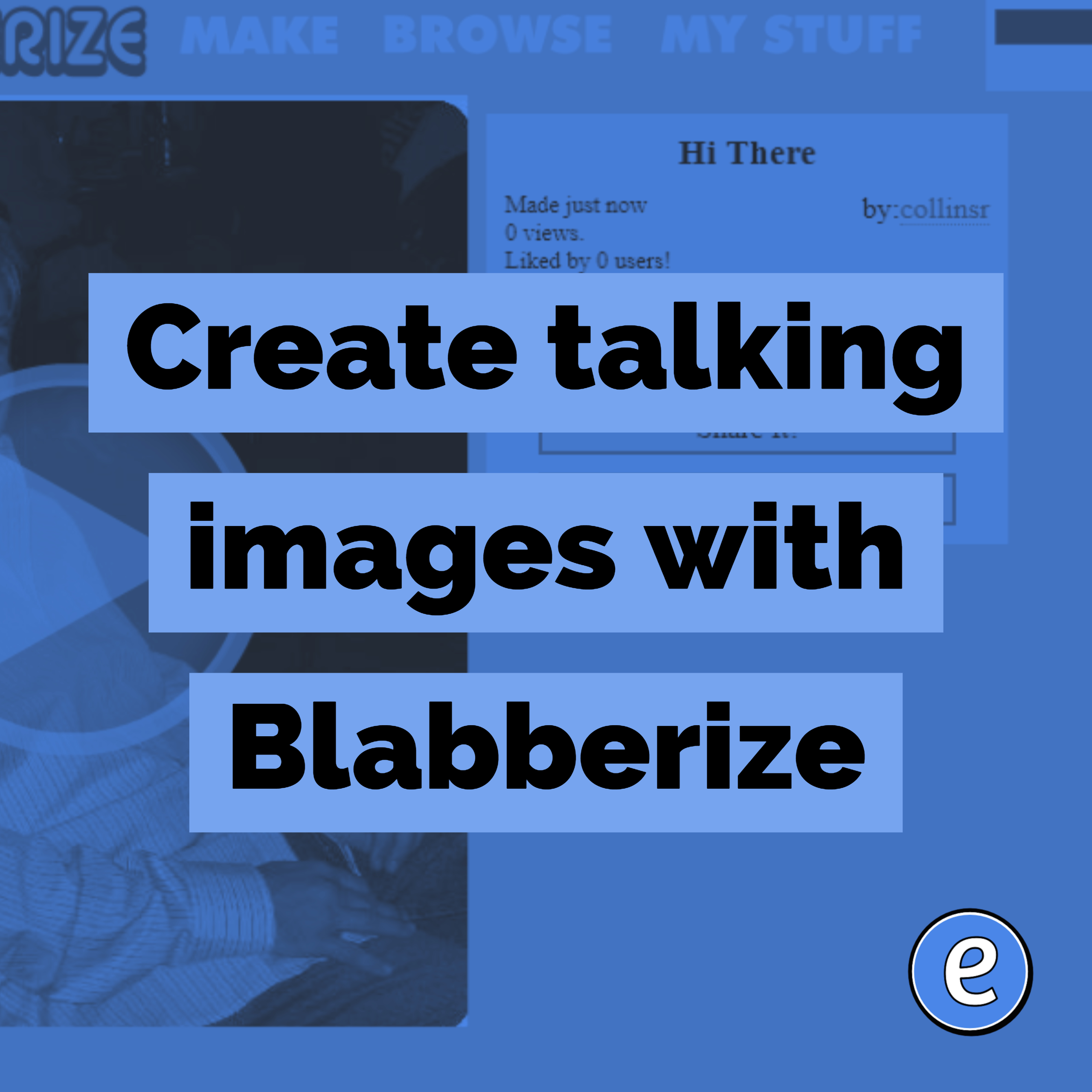 Create talking images with Blabberize