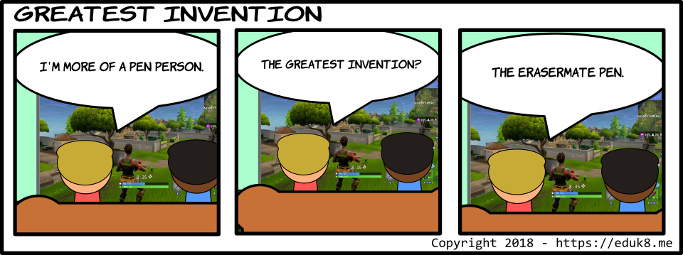 {Comic} Greatest invention