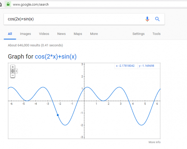 geometry calculator google