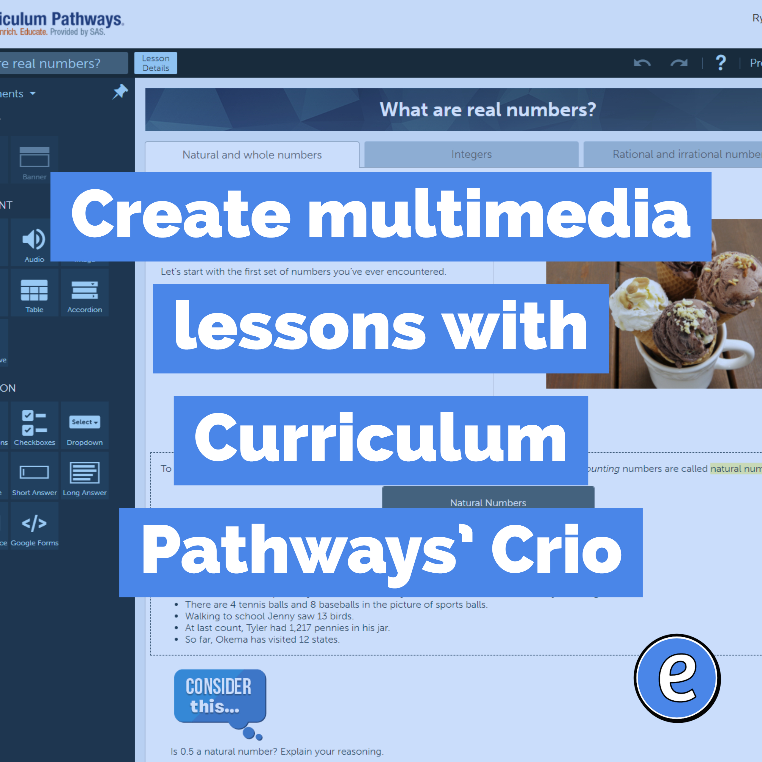 Create multimedia lessons with Curriculum Pathways’ Crio