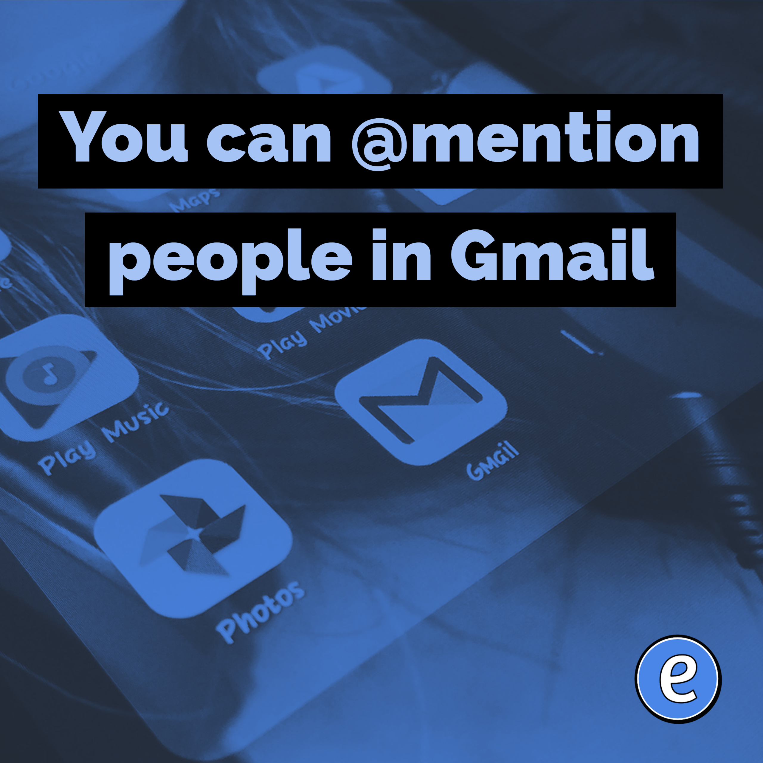 You can @mention people in the new Gmail!