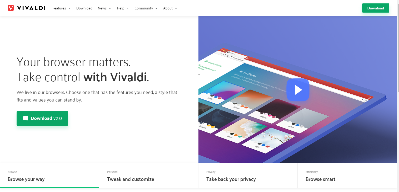 Vivaldi 2.0 is out – now with syncing!