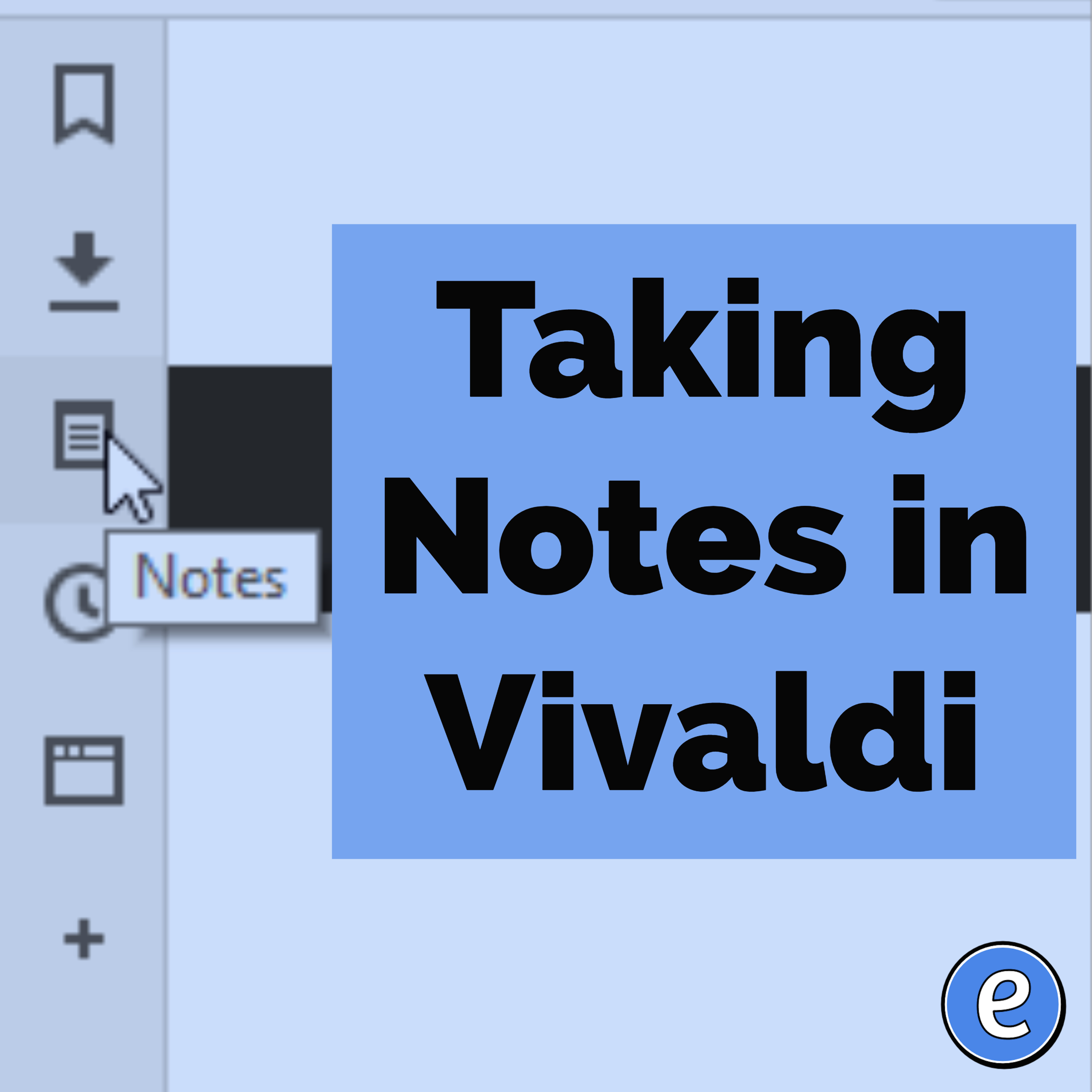 Taking Notes in Vivaldi