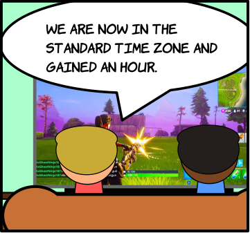 {Comic} Standard Time Zone