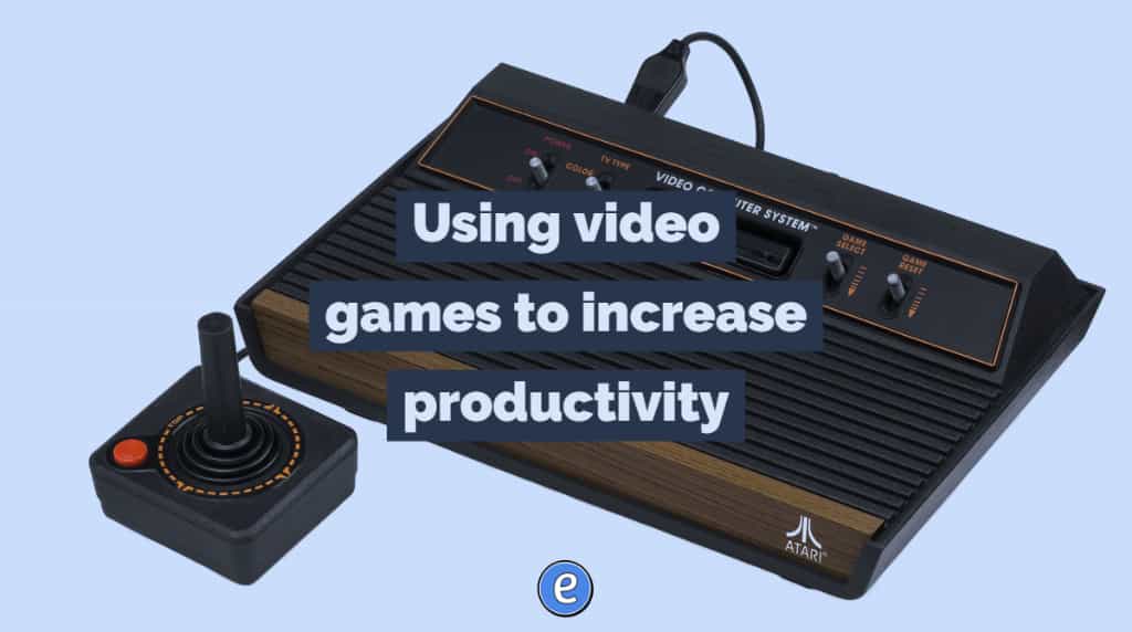 Using video games to increase productivity