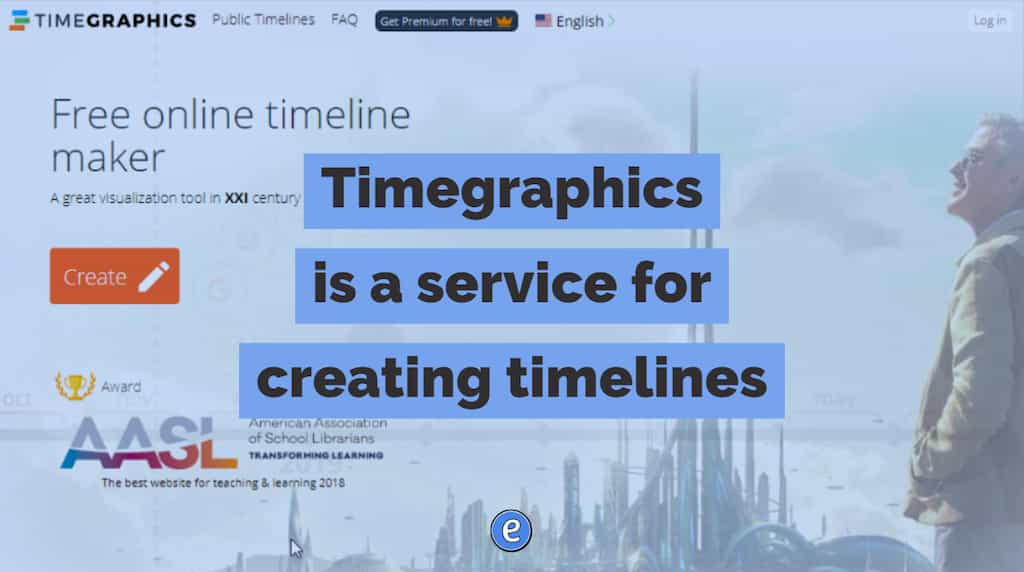 Timegraphics is a service for creating timelines