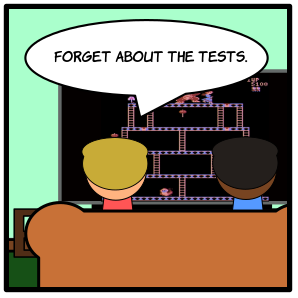 {Comic} – More Important than the Tests