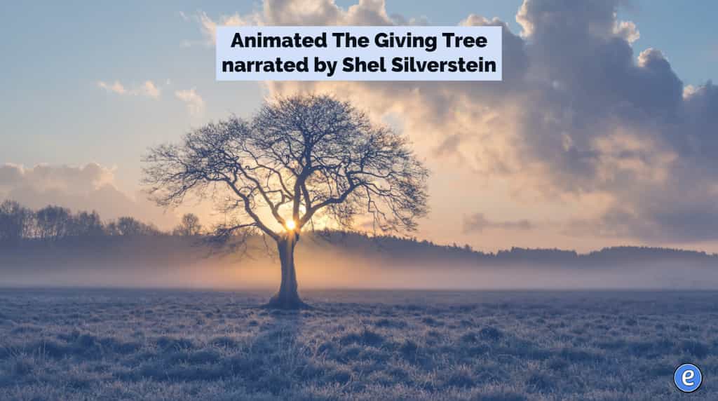 Animated The Giving Tree narrated by Shel Silverstein