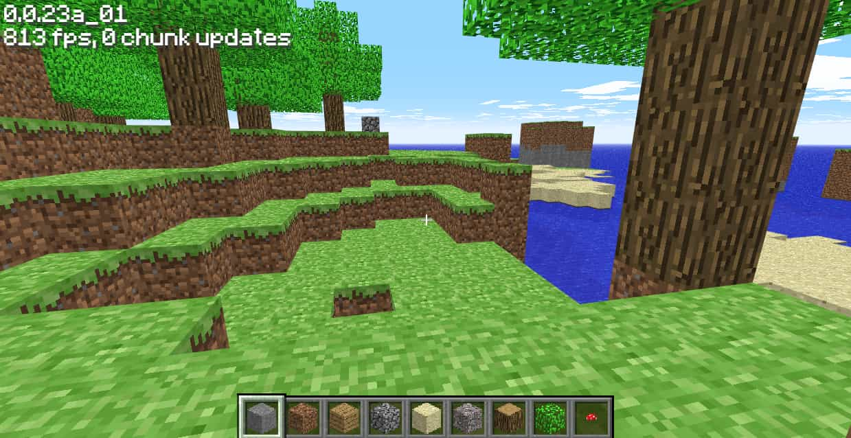 Minecraft Re-created in Google Slides 