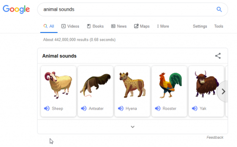 Using only a Google search you can listen to sounds of animals from around  the world – #Eduk8me