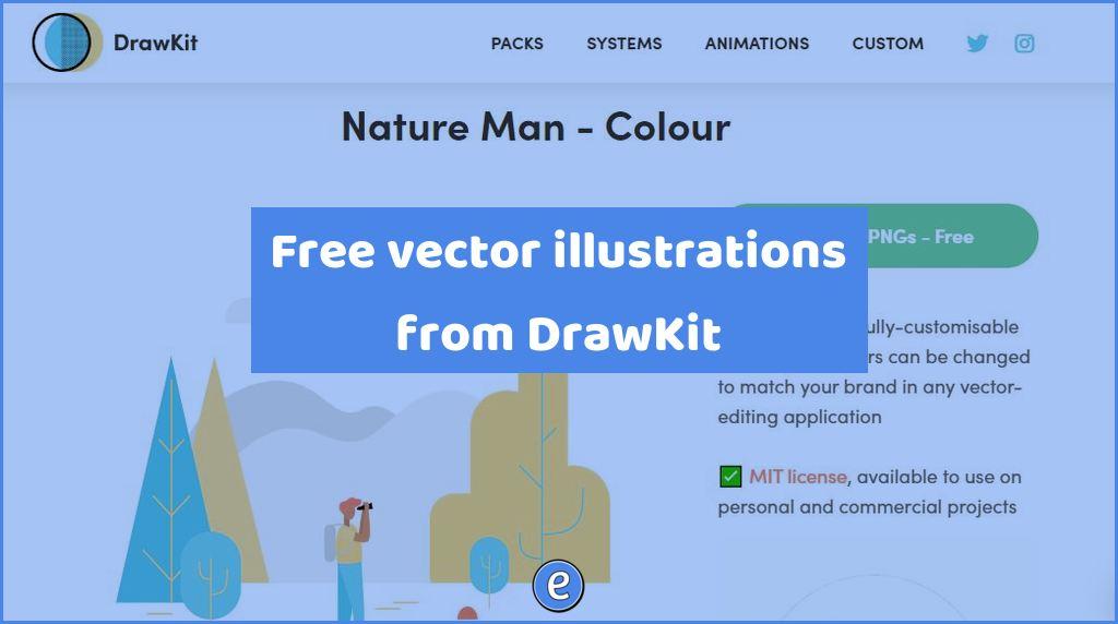 Free vector illustrations from DrawKit