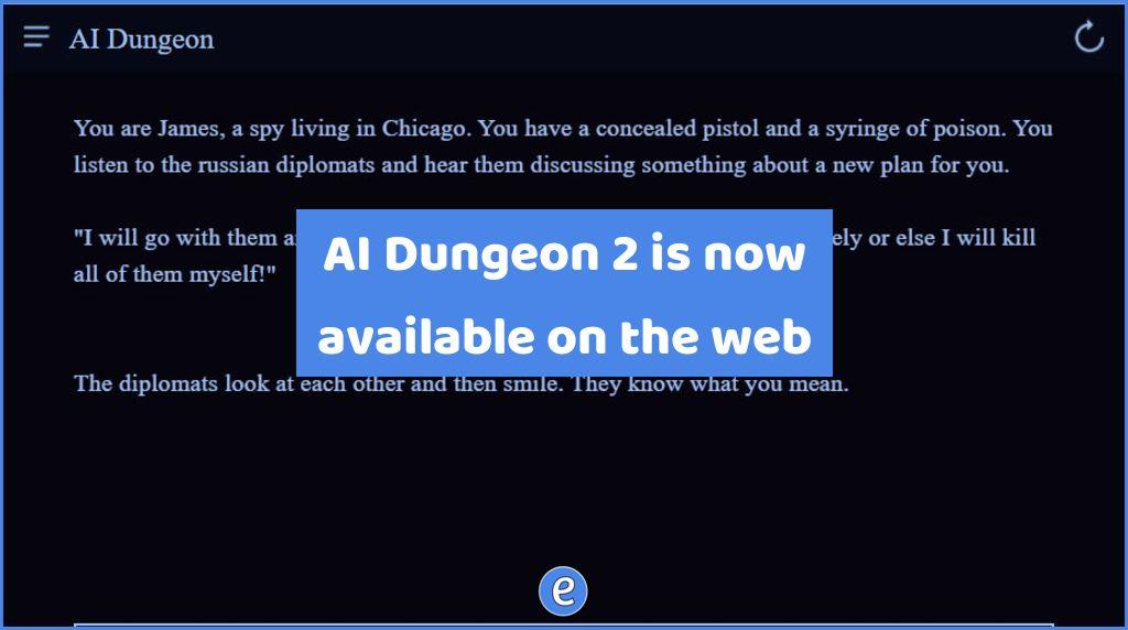 AI Dungeon 2 is now available on the web