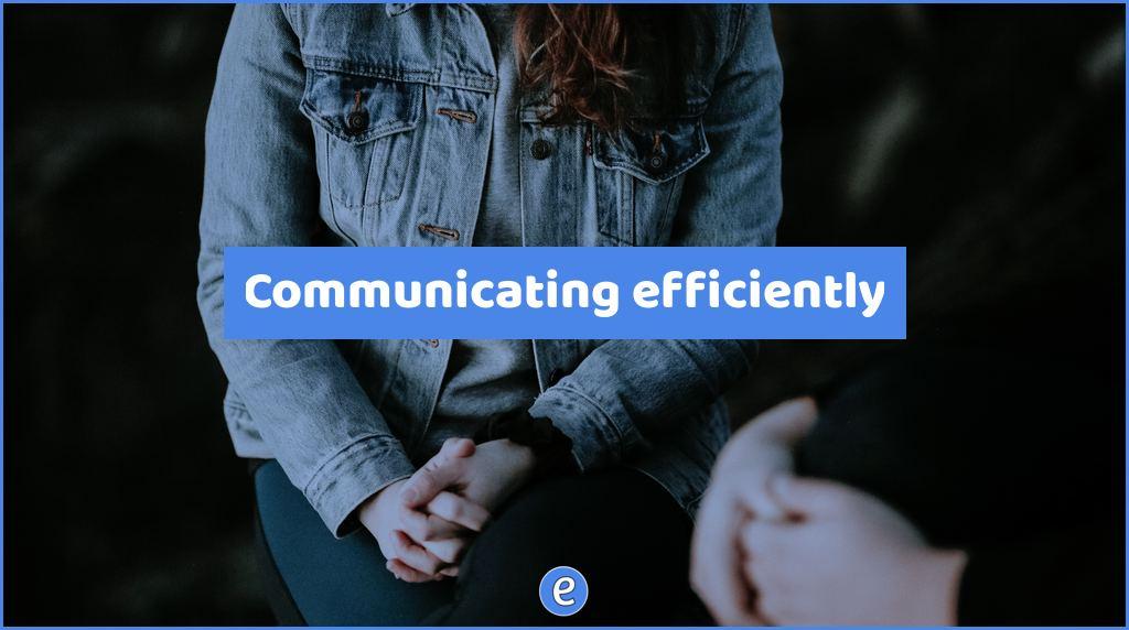 Communicating efficiently