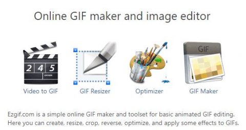 Ezgif, Online GIF maker and image editor
