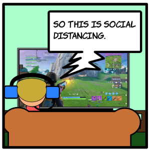 {Comic} Social Distancing