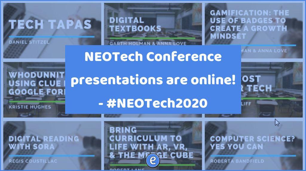 NEOTech Conference presentations are online! – #NEOTech2020