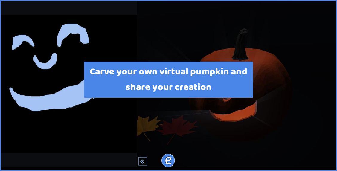 Carve your own virtual pumpkin and share your creation