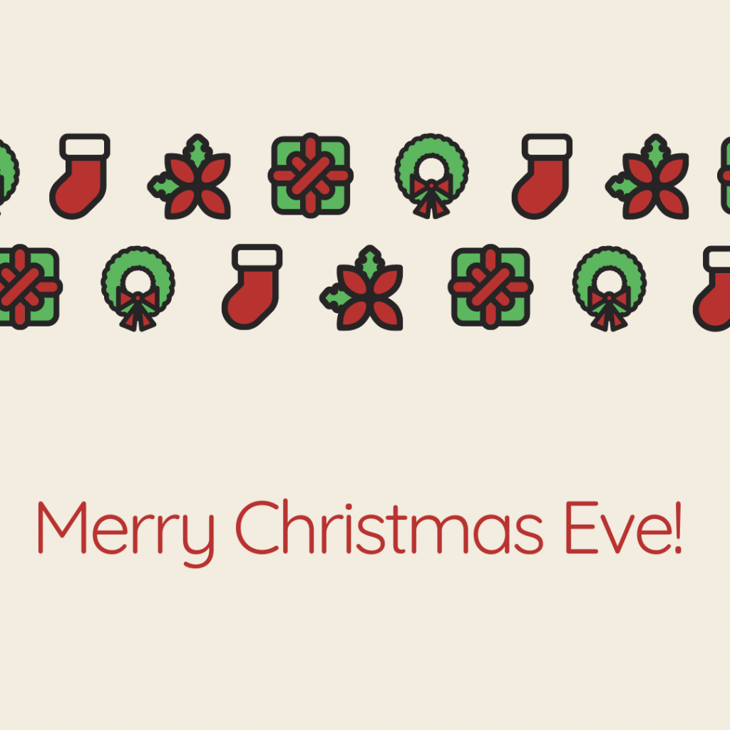 Merry Christmas Eve! β Eduk8me