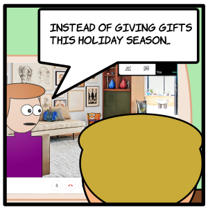 In lieu of gifts #comic
