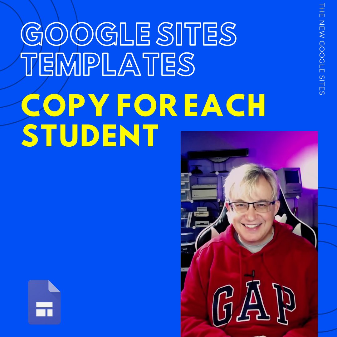 ✂ How students can make a copy of a Google Site #YouTube