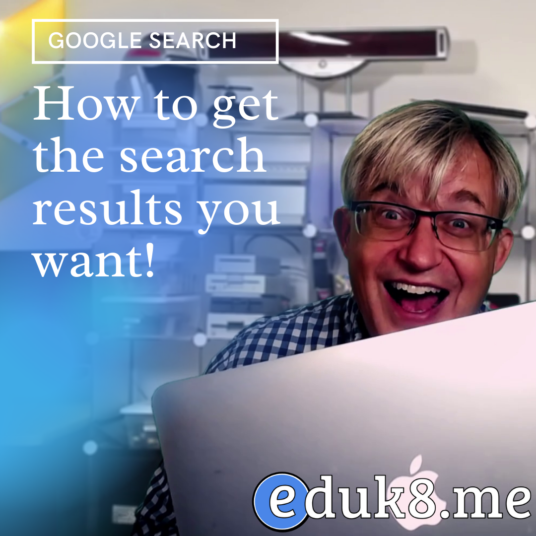 My top 5 Google Search Tips for students and teachers #YouTube