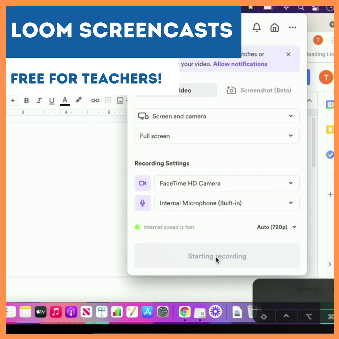Getting started with using Loom for Screencasts #YouTube