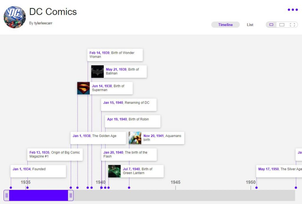 Create Timelines With Timetoast – #Eduk8me